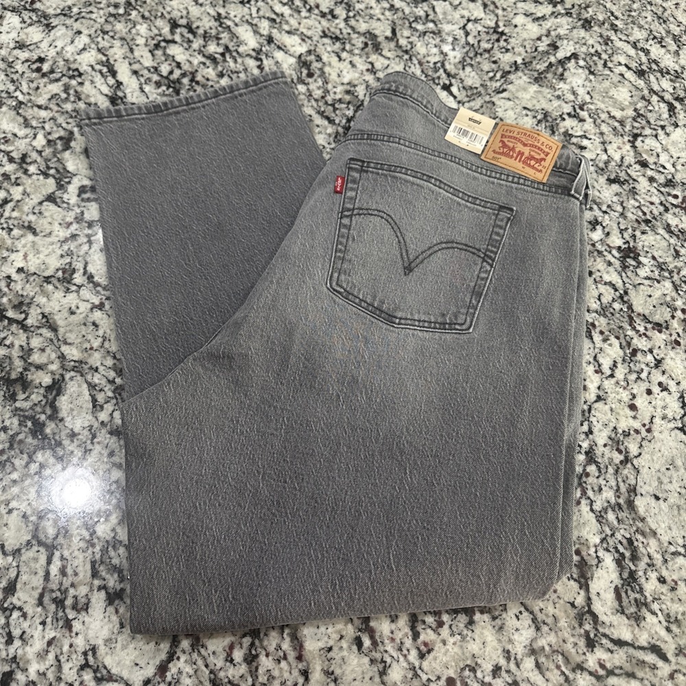 Levi's Women's 501 0027 Original HI-RISE 18W M Porcini Haze Stretch NWT $80